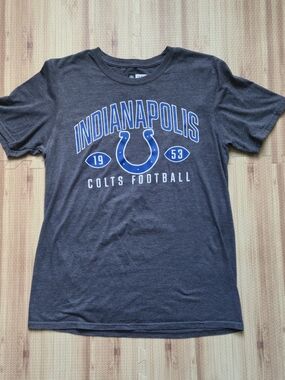 NFL Indianapolis Colts Gray T-Shirt with Blue and White Logo